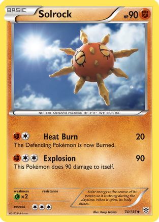 Solrock 074/135 - Plasma Storm