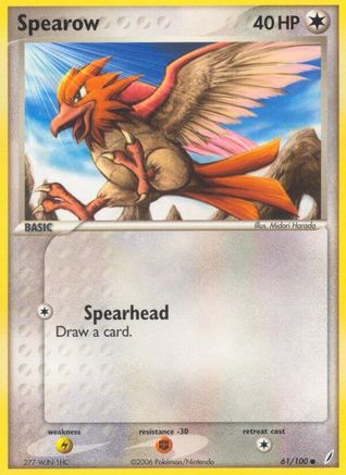 Spearow 061/100 - Crystal Guardians