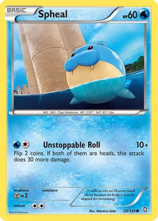 Spheal 029/124 - Dragons Exalted
