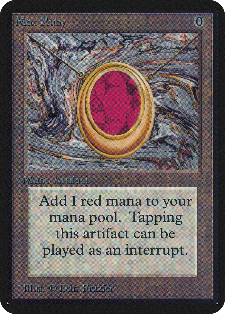 Mox Ruby (LEA-264) - Limited Edition Alpha