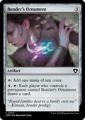 Bonder's Ornament (CMM-370) - Commander Masters
