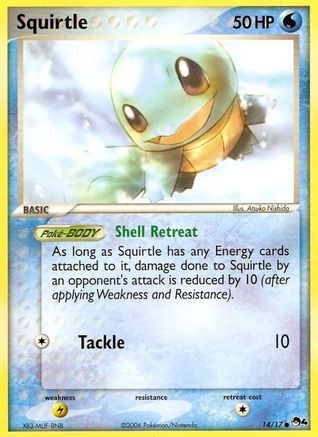 Squirtle 014/017 - POP Series 4