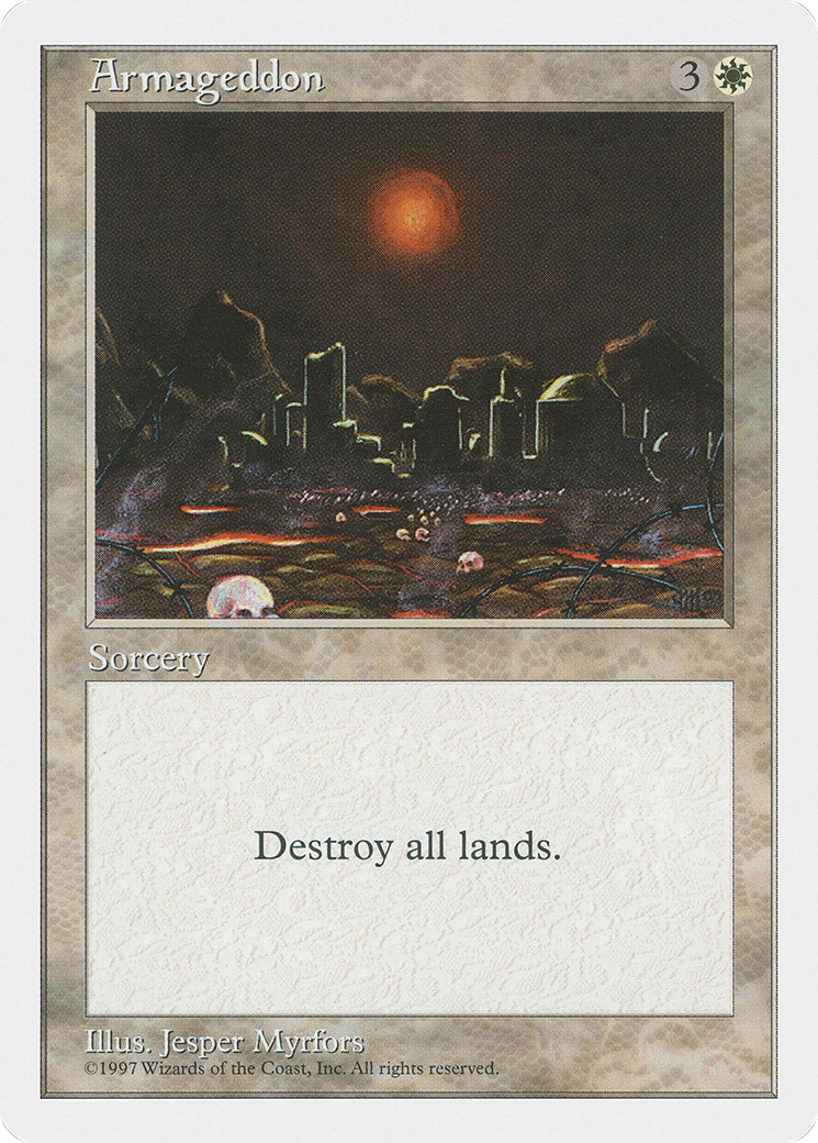 Armageddon (5ED-007) - Fifth Edition