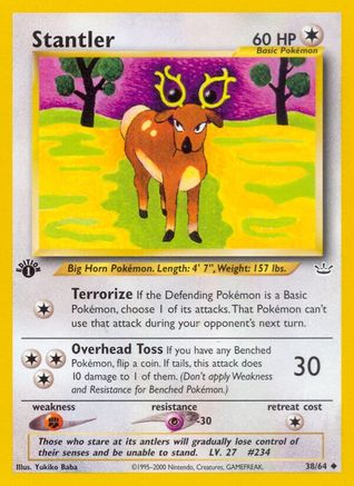 Stantler 038/64 - Neo Revelation 1st Edition