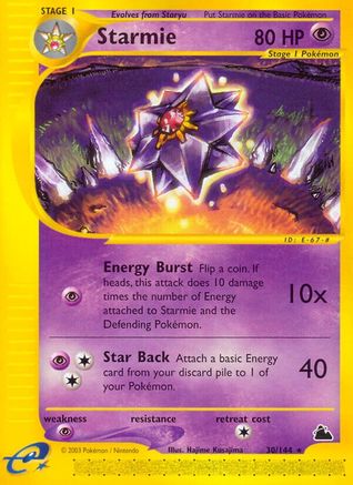 Starmie 030/144 - Skyridge