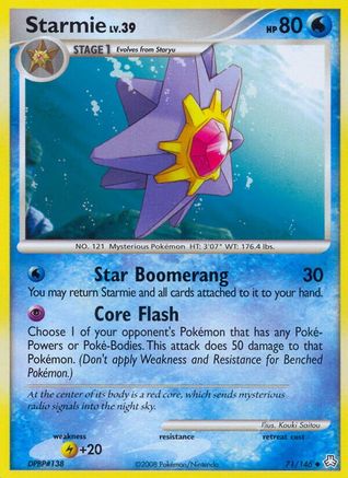 Starmie 071/146 - Legends Awakened Reverse Holofoil