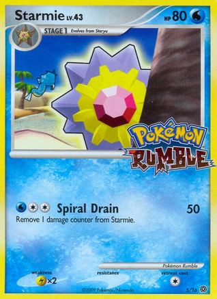 Starmie 005/16 - Rumble
