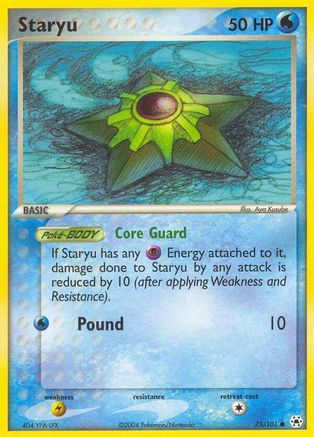 Staryu 075/101 - Hidden Legends
