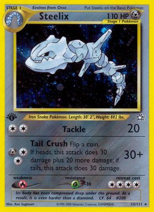 Steelix 015/111 - Neo Genesis