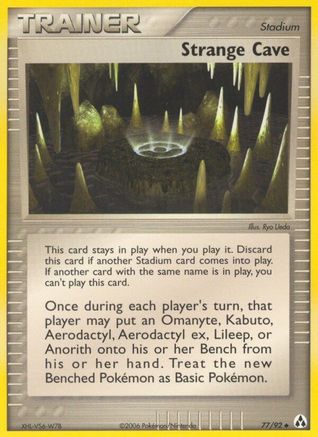 Strange Cave 077/92 - Legend Maker Reverse Holofoil