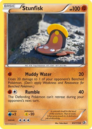 Stunfisk 083/113 - Legendary Treasures