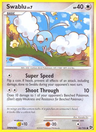 Swablu 086/106 - Great Encounters
