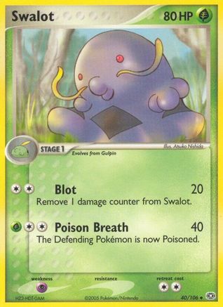 Swalot 040 - Emerald - Reverse Holofoil