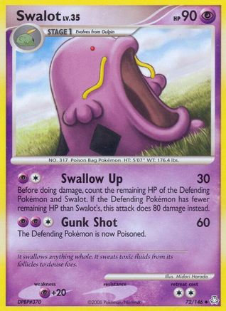 Swalot 072/146 - Legends Awakened Reverse Holofoil
