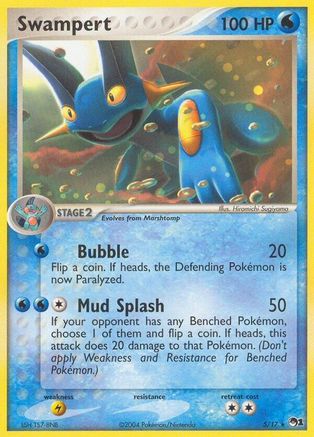 Swampert 005/17 - POP Series 1