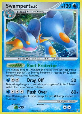 Swampert 012/147 - Supreme Victors Reverse Holofoil