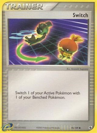 Switch 092/109 - Ruby and Sapphire Reverse Holofoil