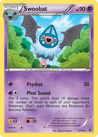 Swoobat 037/98 - Emerging Powers Reverse Holofoil