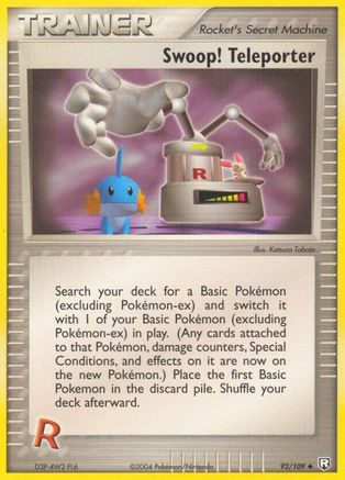 Swoop! Teleporter 092/109 - Team Rocket Returns