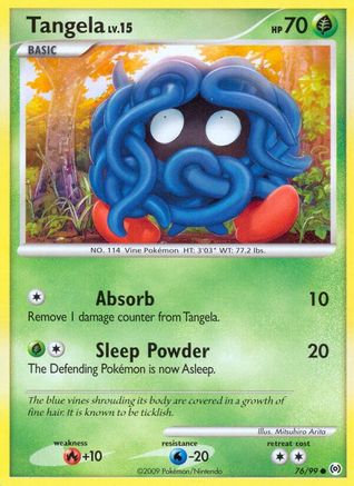 Tangela 076/99 - Arceus Reverse Holofoil