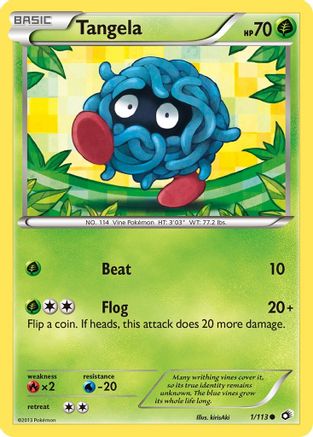 Tangela 001/113 - Legendary Treasures