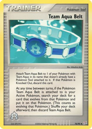 Team Aqua Belt 076/95 - Team Magma vs Team Aqua