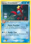Team Aqua's Crawdaunt 014/95 - Team Magma vs Team Aqua