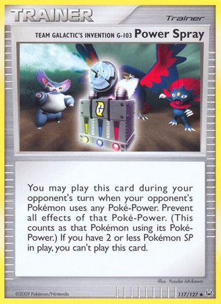 Team Galactic's Invention GPower Spray 117/127 - Platinum