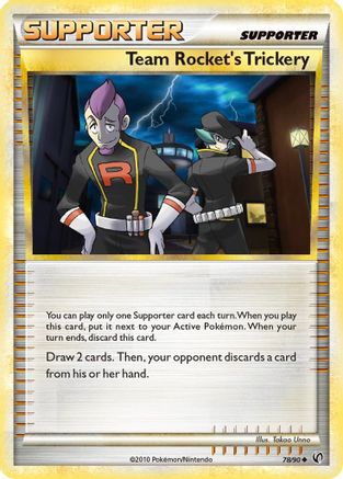 Team Rocket's Trickery 078/90 - Undaunted Reverse Holofoil