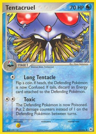 Tentacruel 051/101 - Hidden Legends Reverse Holofoil