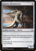 Graven Abomination (HOU-162) - Hour of Devastation Foil