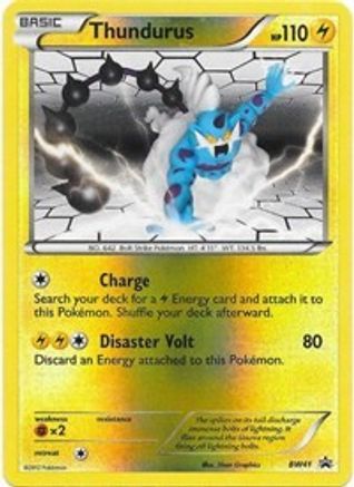 Thundurus BW41/101 - Black and White Promos Reverse Holofoil