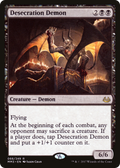Desecration Demon (MM3-066) - Modern Masters 2017 Foil