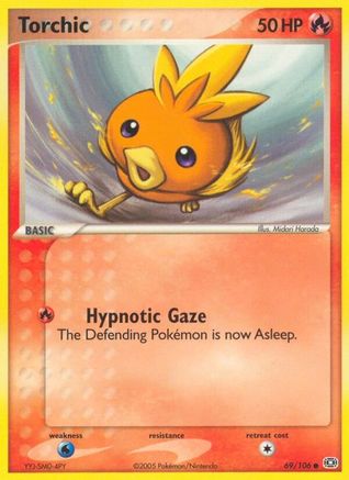 Torchic 069/106 - Emerald Reverse Holofoil