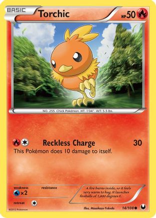 Torchic 014/108 - Dark Explorers