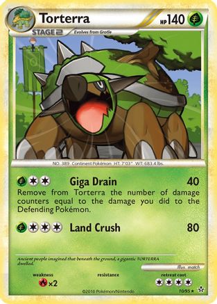 Torterra 010/95 - Unleashed Holofoil