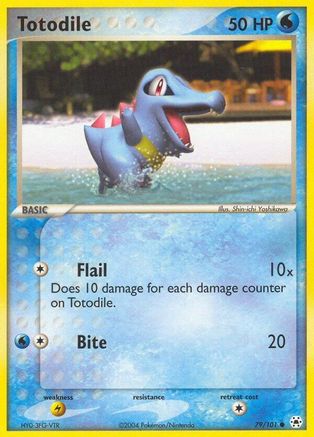 Totodile 079/101 - Hidden Legends