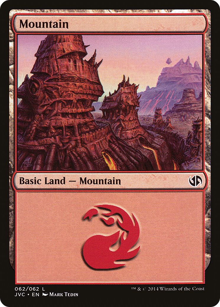 Mountain (DD3-062) - Duel Decks Anthology: Jace vs. Chandra