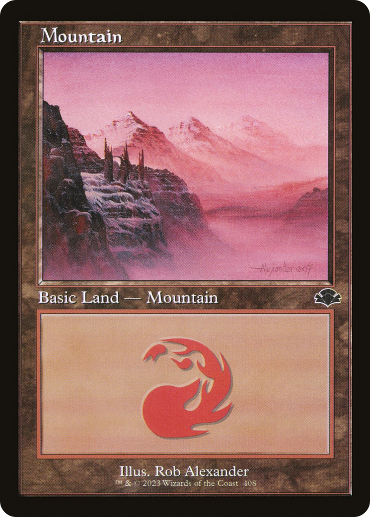 Mountain (DMR-408) - Dominaria Remastered Foil