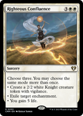Righteous Confluence (CMM-053) - Commander Masters Foil