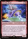 Devil K. Nevil (UNF-104) - Unfinity Foil