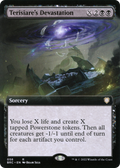 Terisiare's Devastation (BRC-056) - The Brothers' War Commander: (Extended Art)