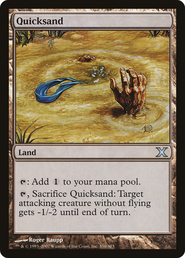 Quicksand (10E-356) - Tenth Edition Foil
