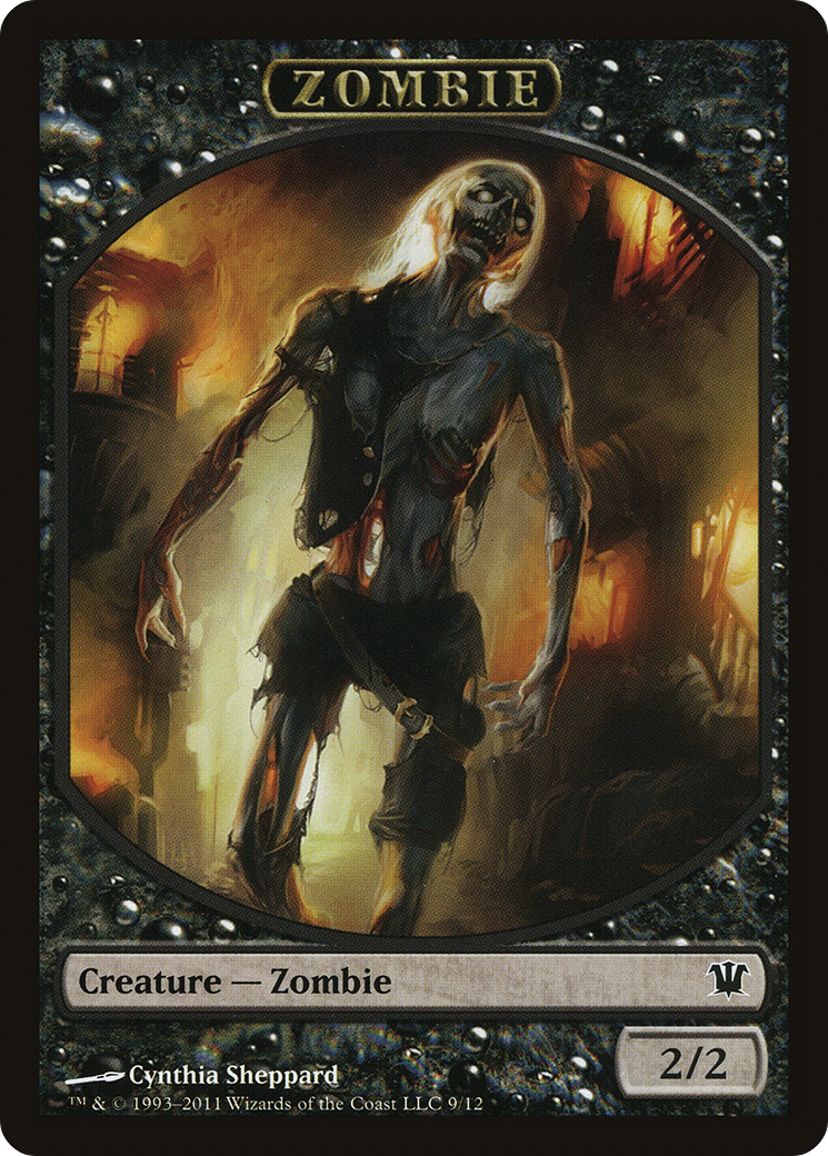 Zombie (ISD-009) - Innistrad Tokens