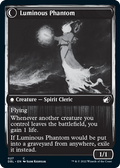 Lunarch Veteran // Luminous Phantom (DBL-027) - Innistrad: Double Feature: (Double Faced Transform) Foil