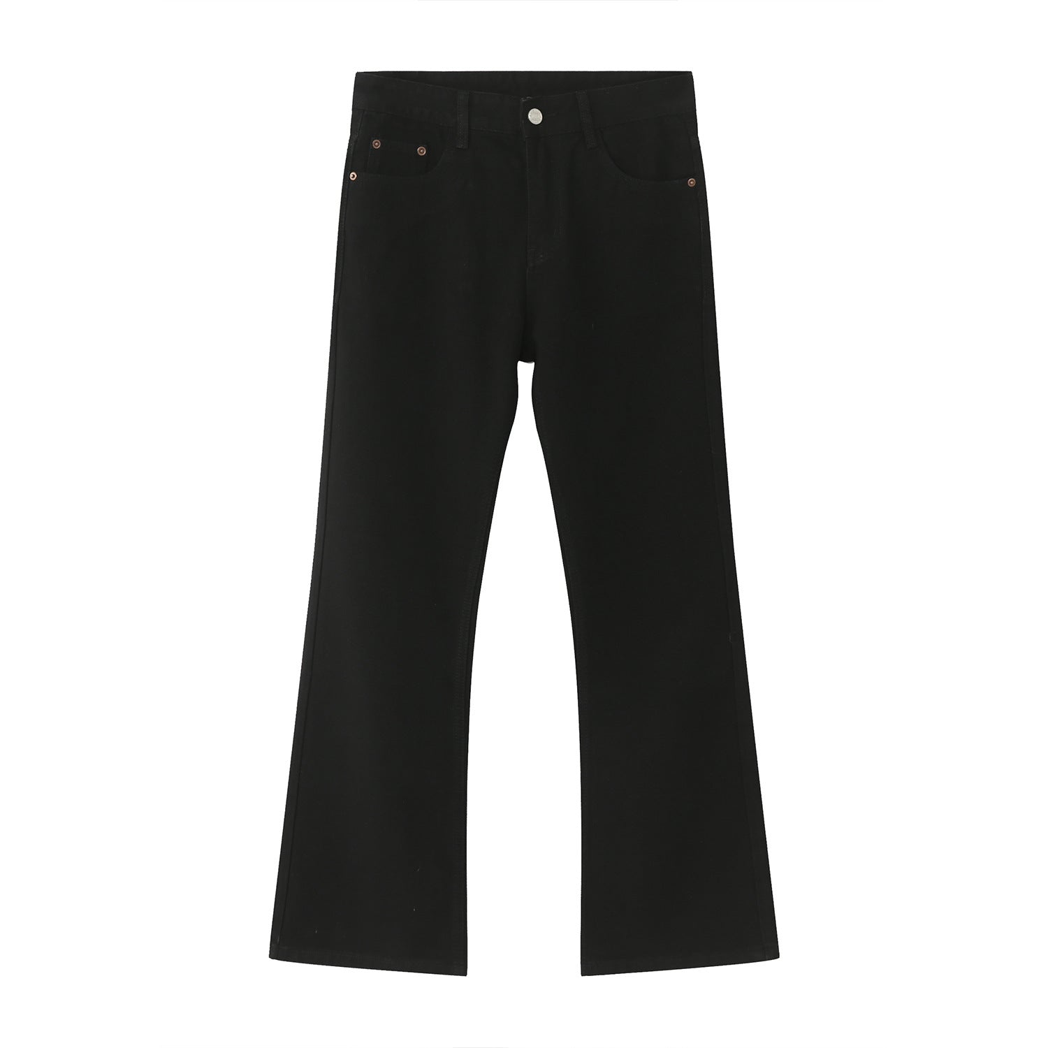 Mid Rise Jeans with Pockets