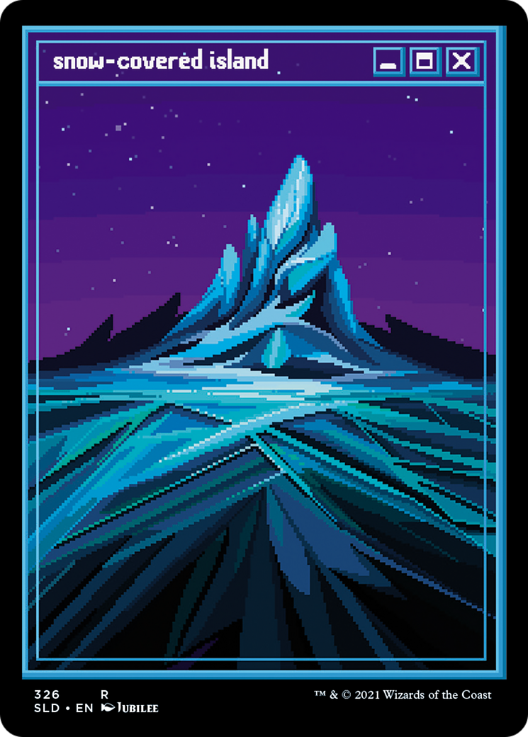 Snow-Covered Island (SLD-326) - Secret Lair Drop