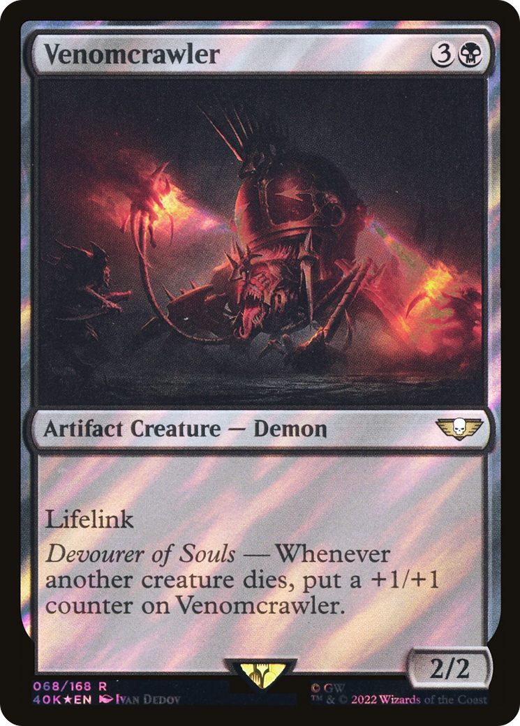 Venomcrawler (40K-068) - Warhammer 40,000 Commander Foil