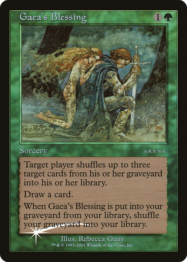 Gaea's Blessing (ARENA-012) - Arena League 2001 Foil