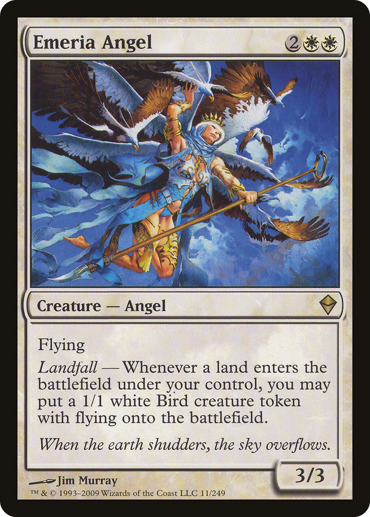 Emeria Angel (ZEN-011) - Zendikar Foil